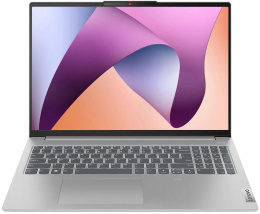 Ноутбук Lenovo IdeaPad Slim 3 16ABR8 82XR008NRK 16.0" 1920 x 1200, IPS, 60 Гц, AMD Ryzen 7 7730U, 16 ГБ DDR4, SSD 512 ГБ, видеокарта встроенная, без ОС, цвет крышки серый, аккумулятор 47 Вт·ч, цвет корпуса серый, заводская кириллица на клавиатуре
