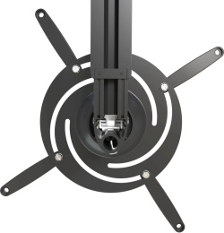 Кронштейн для проектора Cactus CS-VM-PR05B-BK, до 10кг, настенный, поворот и наклон, черный