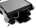 Электрогриль DOMFY Metal DSM-EG502, черный и серебристый