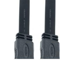 PERFEO Кабель HDMI A вилка - HDMI A вилка, плоский, ver.1.4, длина 2 м. H1302