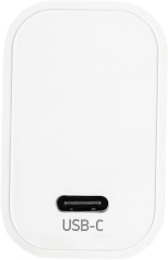 Сетевое зарядное устройство Digma DGW3C,  USB-C, 30Вт, 3A, белый [dgw3c0f010wh]