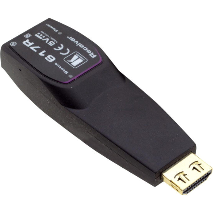 Передатчик и приемник сигнала HDMI по волоконно-оптическому кабелю; кабель 2LC, многомодовый ОМ3, до 200 м, поддержка 4К60 4:4:4 [94-0006150] 617R/T
