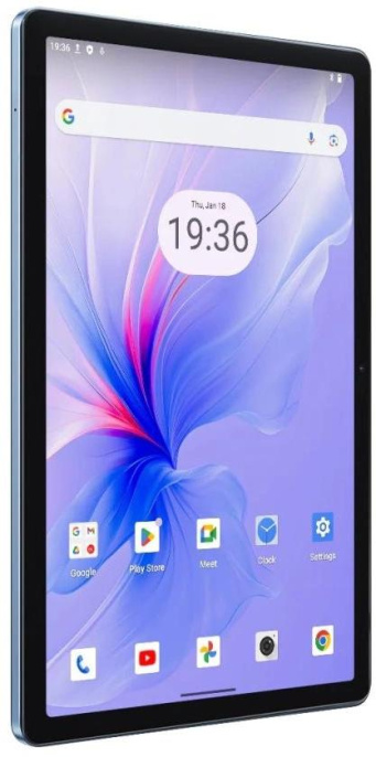 Планшет Blackview Tab 16 Pro T616 2.0 8C RAM8Gb ROM256Gb 11" IPS 2000x1200 4G Android 12 голубой 13Mpix 8Mpix BT WiFi microSD 1Tb 7700mAh 26hr 360hrs