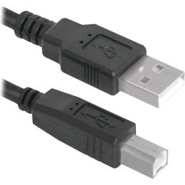 USB кабель Defender USB04-06 USB2.0 AM-BM, 1.8м 83763
