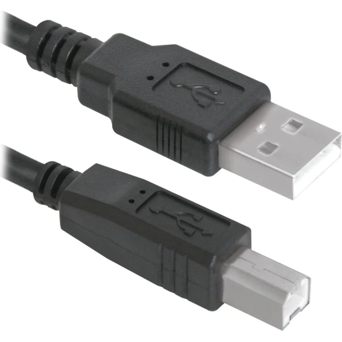 USB кабель Defender USB04-06 USB2.0 AM-BM, 1.8м 83763