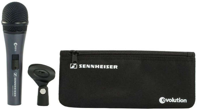 Микрофон проводной Sennheiser E 825-S черный