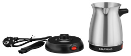 Кофеварка StarWind STS6054,  Электрическая турка,  серебристый  / черный
