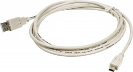 Кабель USB2.0 NingBo USB A m - mini USB B m , 1м, серый [usb2.0-m5p]