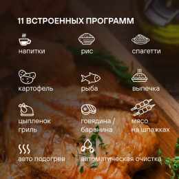 Микроволновая печь Rondell RDE-MW258, 900Вт, 25л, черный