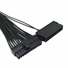 Sync Starter TSR436 30 см двойной удлинительный кабель-адаптер 3 PSU ATX 24Pin блок питания Sync Starter ADD3PSU для майнинга биткоинов