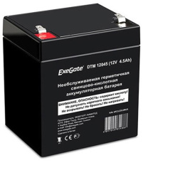 Аккумуляторная батарея ExeGate DTM 6012 6V 1.2Ah, клеммы F1 EX282945RUS