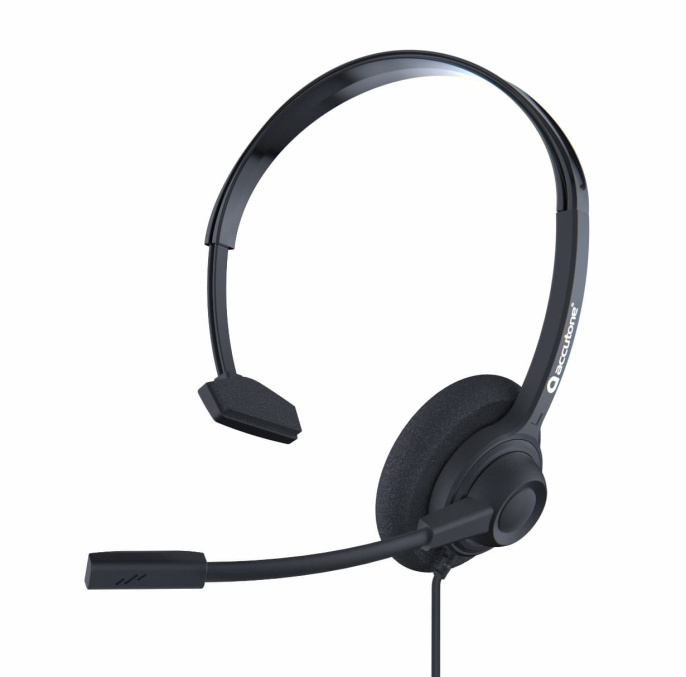 Гарнитура Accutone TM220RJU для телефона с разъемом RJ с распиновкой, 1 наушник арт. ZE-TM220-RJU-RU
