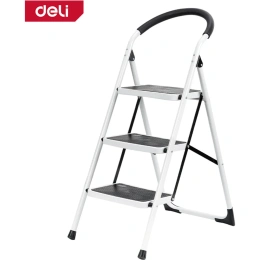 Стальная стремянка DELI dl509013 трехступенчатая (макс.высота 670мм, до 150кг) 123215