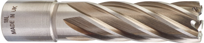 Фреза Milwaukee HSS D18х50мм (4932343293) (кольцевая, с хвостовиком Weldon 19мм, на 30% больше производительности)