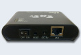 TNT MMS-UNS4-G Удлинитель, USB 2.0, неогранич.при подкл.через LAN, 1xUTP, max data rate high-speed 480Mbps/full-speed 12Mbps/low-speed 1.5Mpbs, 4xUSB A, DC 5V, макс.расст. до сетевого коммутатора 100м