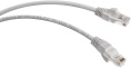 Cabeus PC-UTP-RJ45-Cat.5e-0.15m-LSZH Патч-корд U/UTP, категория 5е, 2xRJ45/8p8c, неэкранированный, серый, LSZH, 0.15м