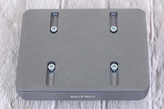 Вертикальная подставка CABLETIME CS14G (CT-VLP02-AG) для ноутбука, серый