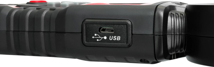 Анемометр-термометр Ermenrich Seek DN30 портативный крыльчатый красный/черный 82973