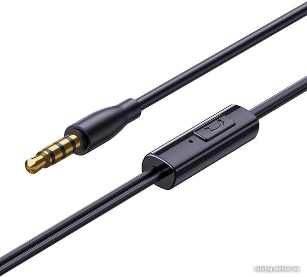 Наушники Baseus A00164200113-Z1 Encok HZ11 3.5 проводные, длина провода 1,2 м, микрофон высокой четкости,проводные Cluster Black