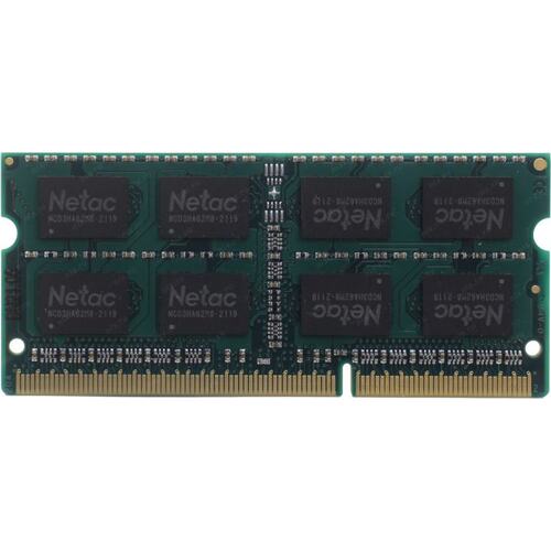 Оперативная память NETAC Basic NTBSD3N16SP-04 DDR3L -  1x 4ГБ 1600МГц, для ноутбуков (SO-DIMM),  Ret