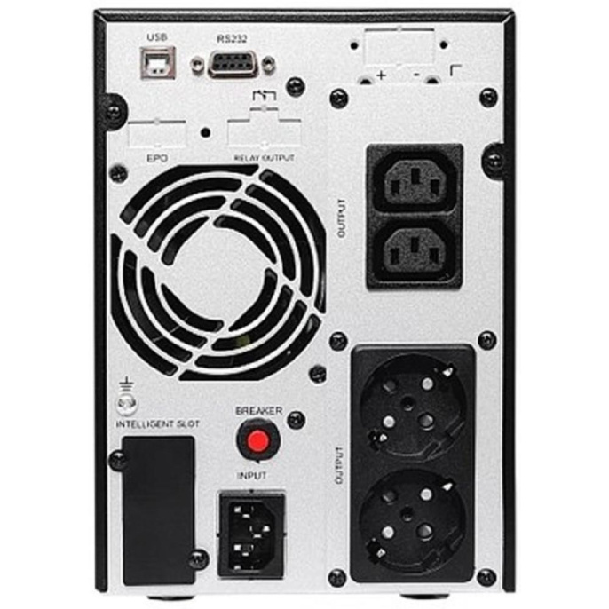 ИБП Сайбер Электро ЭКСПЕРТ-II-2000 2000VA/1800W LCD/USB/RS-232/SNMPslot/RJ11/45/(2 EURO + 2 IEC С13) 12V/7.2Ah*4 ЭКСПЕРТ-II-2000
