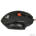 Мышь MOG-11U Nakatomi Gaming mouse - игровая, 6 кнопок ролик прокрутки, USB, черная