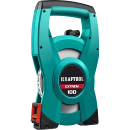 Геодезическая стальная мерная лента KRAFTOOL Extrem 100 м 34185-100
