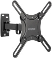 Кронштейн для телевизора Kromax CORBEL-4, 15-42", настенный, поворот и наклон,  черный [90464]