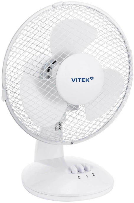 Вентилятор настольный Vitek VTF-0910, белый