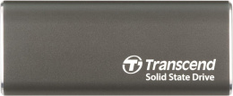 500ГБ Внешний диск SSD Transcend TS500GESD265C, USB-C, запись - 950МБ/с, чтение - 1050МБ/с, серый