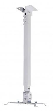 Кронштейн для проектора Cactus CS-VM-PRE03-WT, до 20кг, настенный и потолочный, поворот и наклон, белый