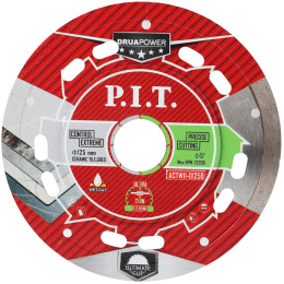 Алмазный диск P.I.T. ACTW11-0125 сегментированный по металлу, 125x22.2x2.2 мм