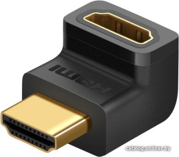 Адаптер угловой UGREEN HD112 20110 HDMI Male To Female Angled Up Adapter угол вверх. Цвет: черный (20110_)