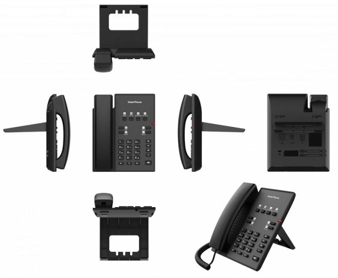 Телефон IP Fanvil H1 черный