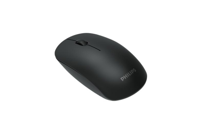 Аксессуары Philips Беспроводная Мышь SPK7315, 2,4 GHz , 3 кноп., 1600dpi, бесшумная, Чёрный SPK7315B/60