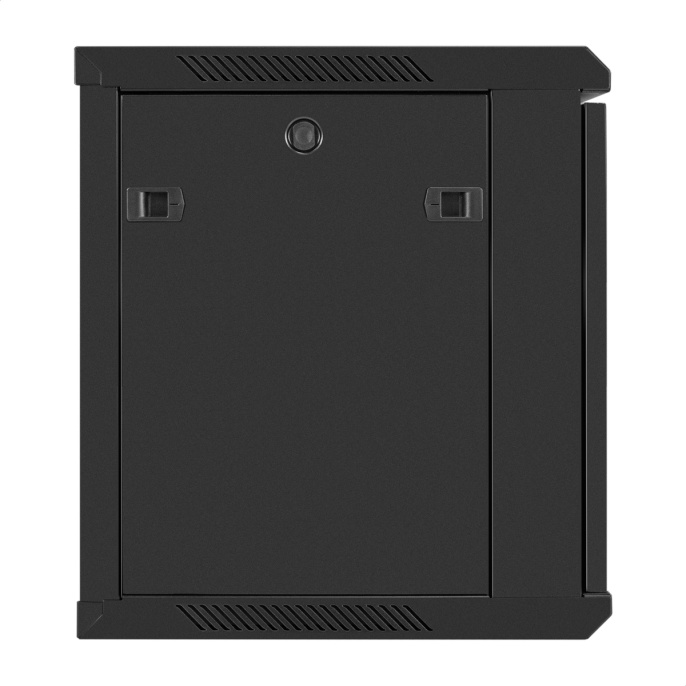 Шкаф телекоммуникационный 19" настенный 9U ExeGate EC-WM-9U.450.M.BLACK (19”, 9U, 600x450x500mm (ШхГхВ), передняя дверь металл, съемные боковые панели, пыле- и влагозащита IP23, черный RAL 9004) EX298619RUS