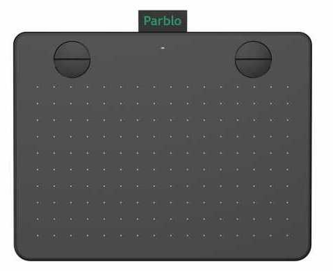 Графический планшет PARBLO A640 V2, A6,  черный