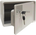 Сейф мебельный LockSworth VS4524-WH взломостойкий встраиваемый 440x350x340мм электронный/ключевой