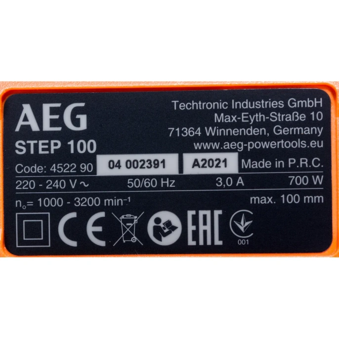 Лобзик AEG STEP100 4935451001