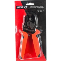 Квадратные пресс-клещи для обжима наконечников Gigant 0.25-6 мм2 GECT-02