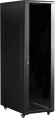 Шкаф серверный Lanmaster TWT-CBB-32U-6X10-G1 напольный 32U 600x1000мм пер.дв.стекл задн.дв.двуст. 2 бок.пан. 800кг черный