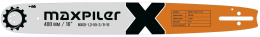 Шина для пилы MaxPiler MXGB-1,3-55-3/8-16 (длина шины: 16 дюймов, количество звеньев: 55, шаг цепи: 3/8 дюйма, ширина паза: 1.3 мм)