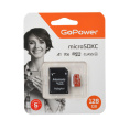 Карта памяти microSD GoPower 128GB Class10 UHS-I U3 100 МБ/сек V30 с адаптером Карта памяти microSD GoPower 128GB Class10 UHS-I U3 100 МБ/сек V30 с адаптером 00-00025682