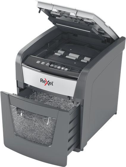 Уничтожитель бумаг Rexel Optimum AutoFeed 50X, с автоподачей, P-4, 4х28 мм, 50 лист. одновременно, 20л [2020050xeu]