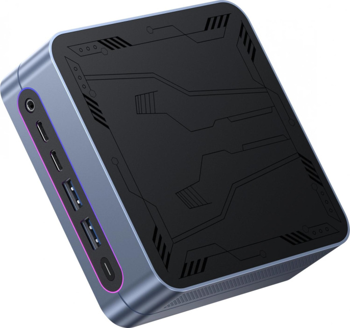 Неттоп Acer Gadget ETBox X Intel Core i3 1220P,  DDR4 16ГБ, 512ГБ(SSD),  Intel UHD Graphics,  Windows 11 Pro,  черный и серый