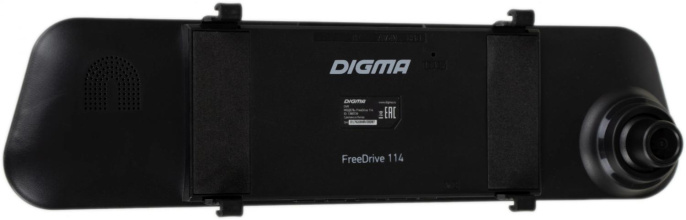 Видеорегистратор Digma FreeDrive 114 Mirror черный 1080x1920 1080p 130гр. GP2247E