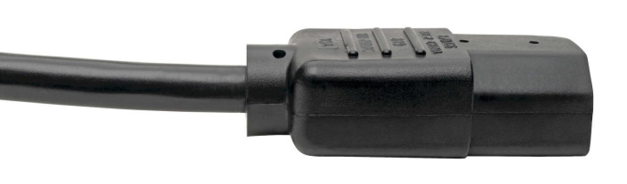 TRIPP LITE Кабель питания Tripplite P004-004 C14-C13 100-250V 10A 18Awg SJT-4ft