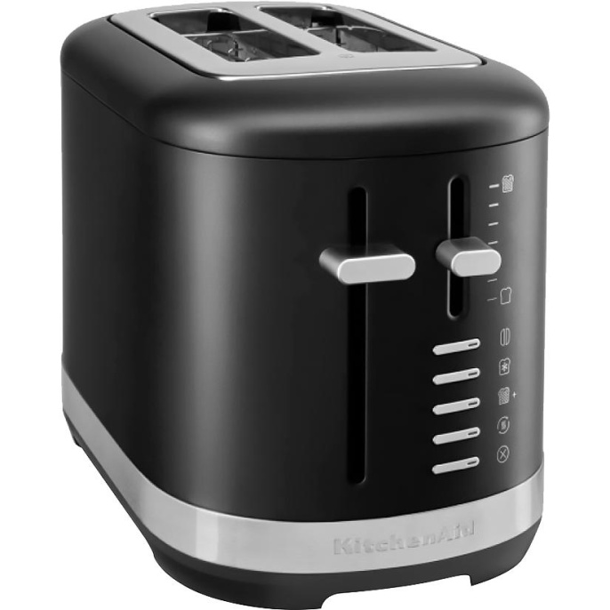 Тостер KitchenAid Тостер на 2 тоста, матовый черный (5KMT2109EBM)