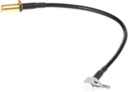 Кабель РЭМО SMA 0.14м, 24AWG,  медь,  одножильный,  1 шт,  черный