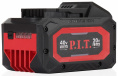 Аккумулятор P.I.T. PH20-6.0 бивольтовый, OnePower, 40В/20В, 3Ач/6Ач, Li-Ion, индикация заряда, плата